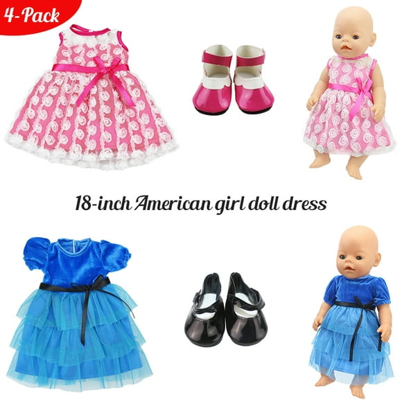 18" Doll Dress fits 18 inch American Girl Doll Clothes 53abc